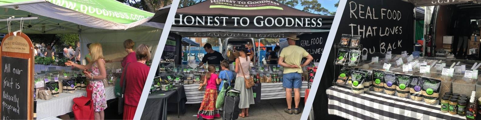 Honest to Goodness Market Stalls